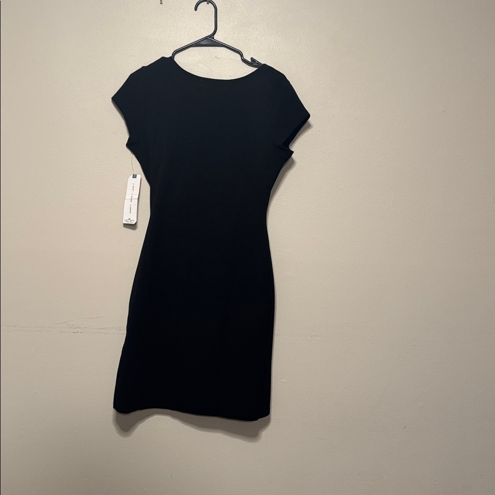 NWT Almost Famous Black Asymmetrical Dress - Picture 6 of 6